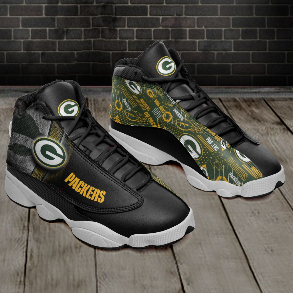 Women's Green Bay Packers Limited Edition JD13 Sneakers 003